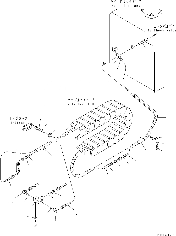 Схема запчастей Komatsu PC300SC-6 - ПОЛ (РАБОЧАЯ ЛИНИЯ PPC) (P И T ШЛАНГИ ЛИНИЯ)(№-999) КАБИНА ОПЕРАТОРА И СИСТЕМА УПРАВЛЕНИЯ