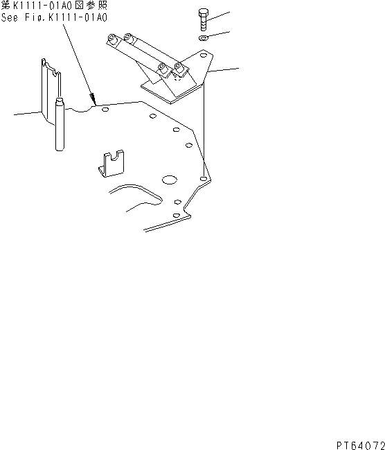 Схема запчастей Komatsu PC30MR-1 - ОСНОВН. УПРАВЛ-Е ТРУБЫ МОНТАЖНЫЙ КАРКАС КАБИНА ОПЕРАТОРА И СИСТЕМА УПРАВЛЕНИЯ