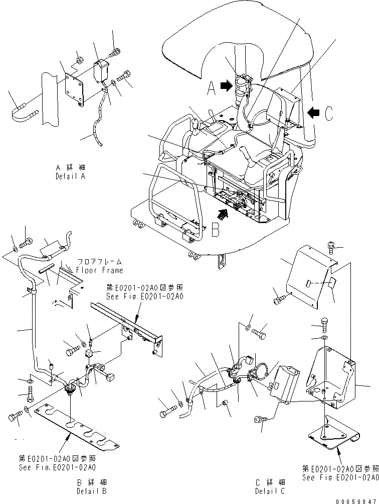 Схема запчастей Komatsu PC30MR-2 - KOMTRAX (/) (НАВЕС) (GR) ЭЛЕКТРИКА
