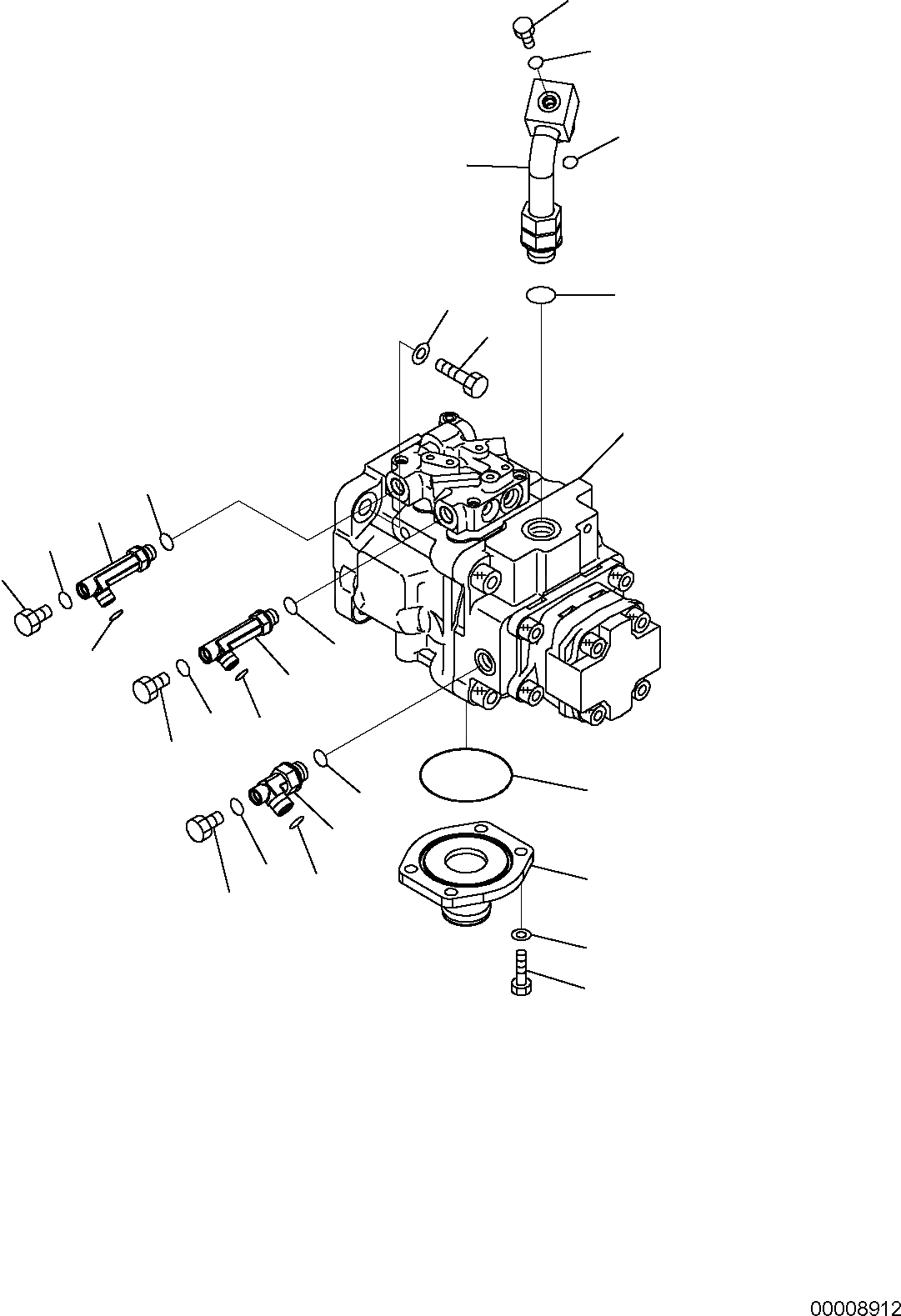 Схема запчастей Komatsu PC30MR-2 - УПРАВЛЯЮЩ. КЛАПАН (СОЕДИНИТЕЛЬН. ЧАСТИ) (ДЛЯ КОНДИЦ.) РАБОЧЕЕ ОБОРУДОВАНИЕ ГИДРАВЛИКА