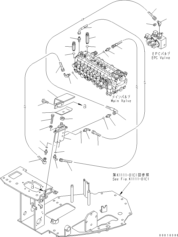 Схема запчастей Komatsu PC30MRX-1 - ПЕДАЛЬ УПРАВЛ-Я РАБОЧ. ОБОРУД. КАБИНА ОПЕРАТОРА И СИСТЕМА УПРАВЛЕНИЯ