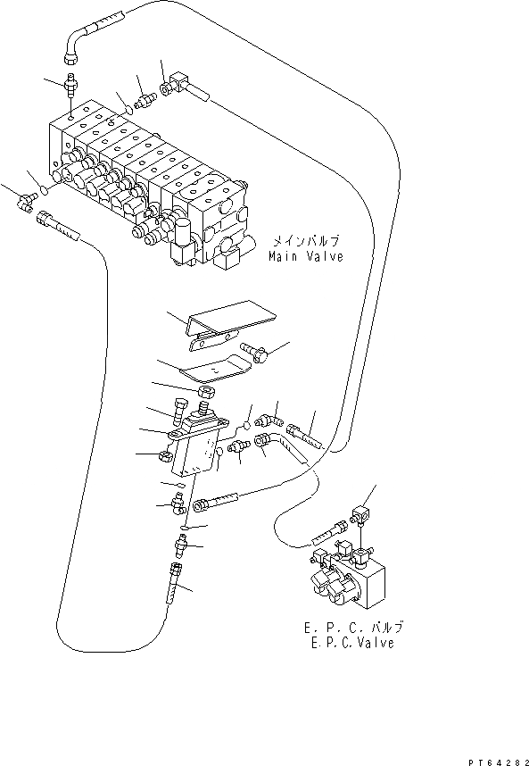 Схема запчастей Komatsu PC30UU-3 - ПЕДАЛЬ УПРАВЛ-Я РАБОЧ. ОБОРУД. (-WAY) КАБИНА ОПЕРАТОРА И СИСТЕМА УПРАВЛЕНИЯ