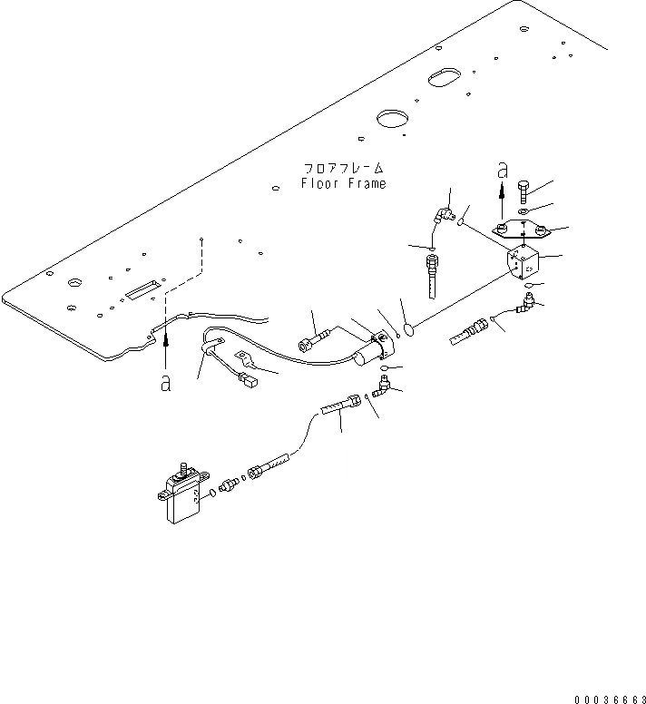 Схема запчастей Komatsu PC340NLC-7K - ОСНОВН. КОНСТРУКЦИЯ (КАБИНА) (УПРАВЛ. НАВЕСН. ОБОРУД.) (ПРАВ.) ( АКТУАТОР)(№K9-) КАБИНА ОПЕРАТОРА И СИСТЕМА УПРАВЛЕНИЯ