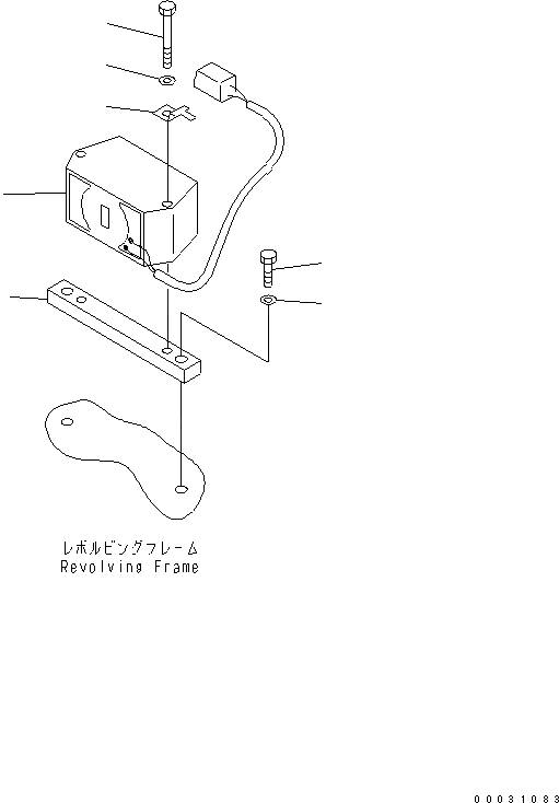 Схема запчастей Komatsu PC350-7 - СИГНАЛ ХОДА(№-) ЭЛЕКТРИКА