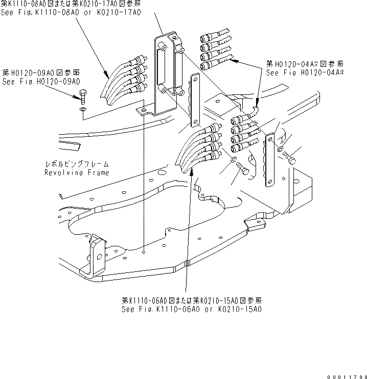 Схема запчастей Komatsu PC35MR-2-B - ОСНОВН. КЛАПАН (PPC КОРПУС) (ДЛЯ ЯПОН.) ГИДРАВЛИКА