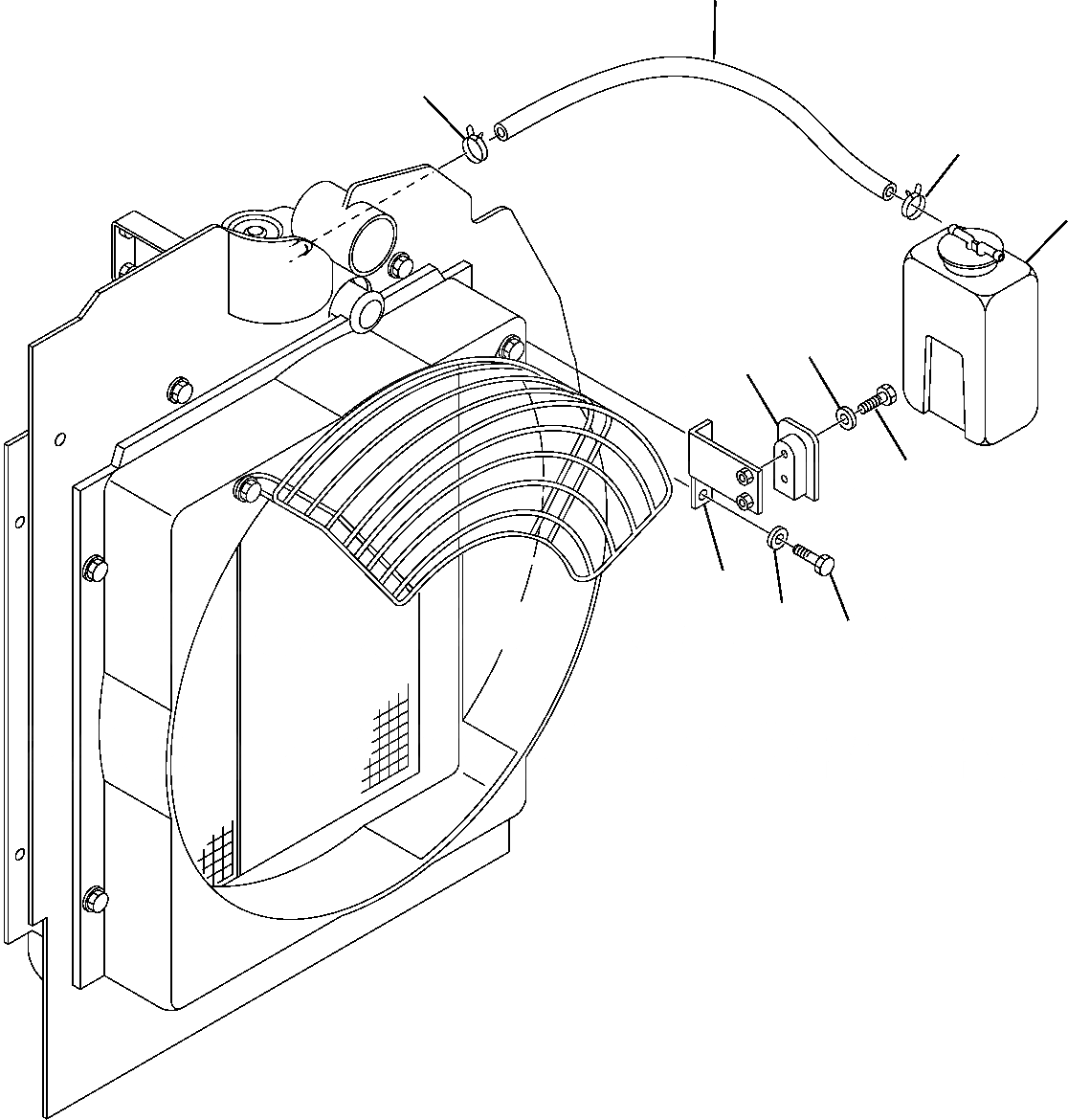 Схема запчастей Komatsu PC35R-8 - РЕЗЕРВН. БАК И ТРУБЫ КОМПОНЕНТЫ ДВИГАТЕЛЯ И ЭЛЕКТРИКА