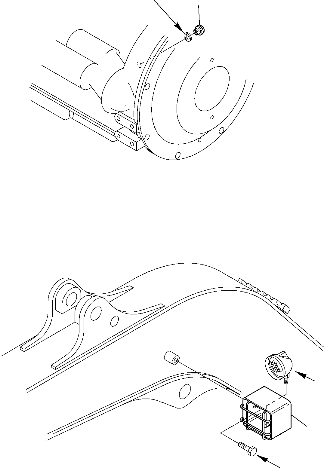 Схема запчастей Komatsu PC35R-8 - АКСЕССУАРЫ (TBG ВЕРСИЯ) МАРКИРОВКА