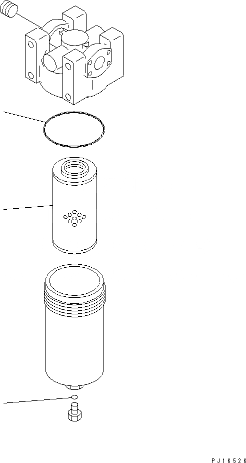 Схема запчастей Komatsu PC380LC-7K - ВОЗВРАТ. ФИЛЬТР. ОСНОВН. КОМПОНЕНТЫ И РЕМКОМПЛЕКТЫ