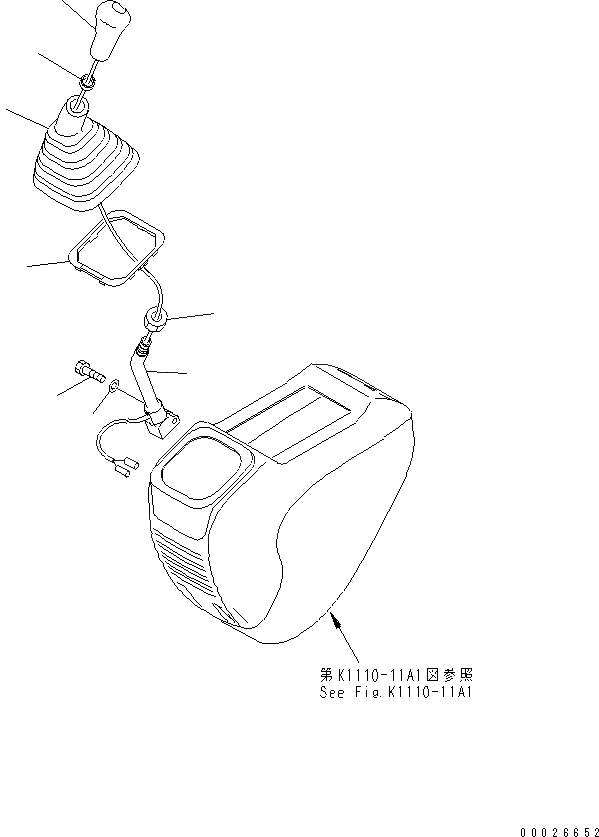 Схема запчастей Komatsu PC38UU-3 - ОСНОВН. КОНСТРУКЦИЯ (КОВШ РЫЧАГ УПРАВЛ-Я) (КАБИНА) КАБИНА ОПЕРАТОРА И СИСТЕМА УПРАВЛЕНИЯ