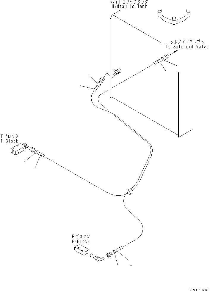 Схема запчастей Komatsu PC400-6C - ОСНОВН. КОНСТРУКЦИЯ (РАБОЧАЯ ЛИНИЯ PPC) (ШЛАНГИ И БЛОК)(№-) КАБИНА ОПЕРАТОРА И СИСТЕМА УПРАВЛЕНИЯ