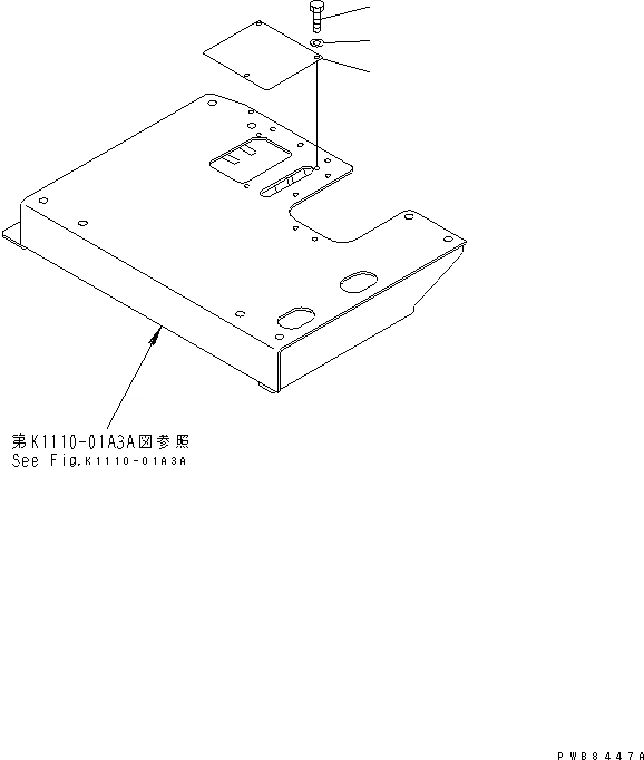 Схема запчастей Komatsu PC400-6C - ОСНОВН. КОНСТРУКЦИЯ (COVER)(№-) КАБИНА ОПЕРАТОРА И СИСТЕМА УПРАВЛЕНИЯ