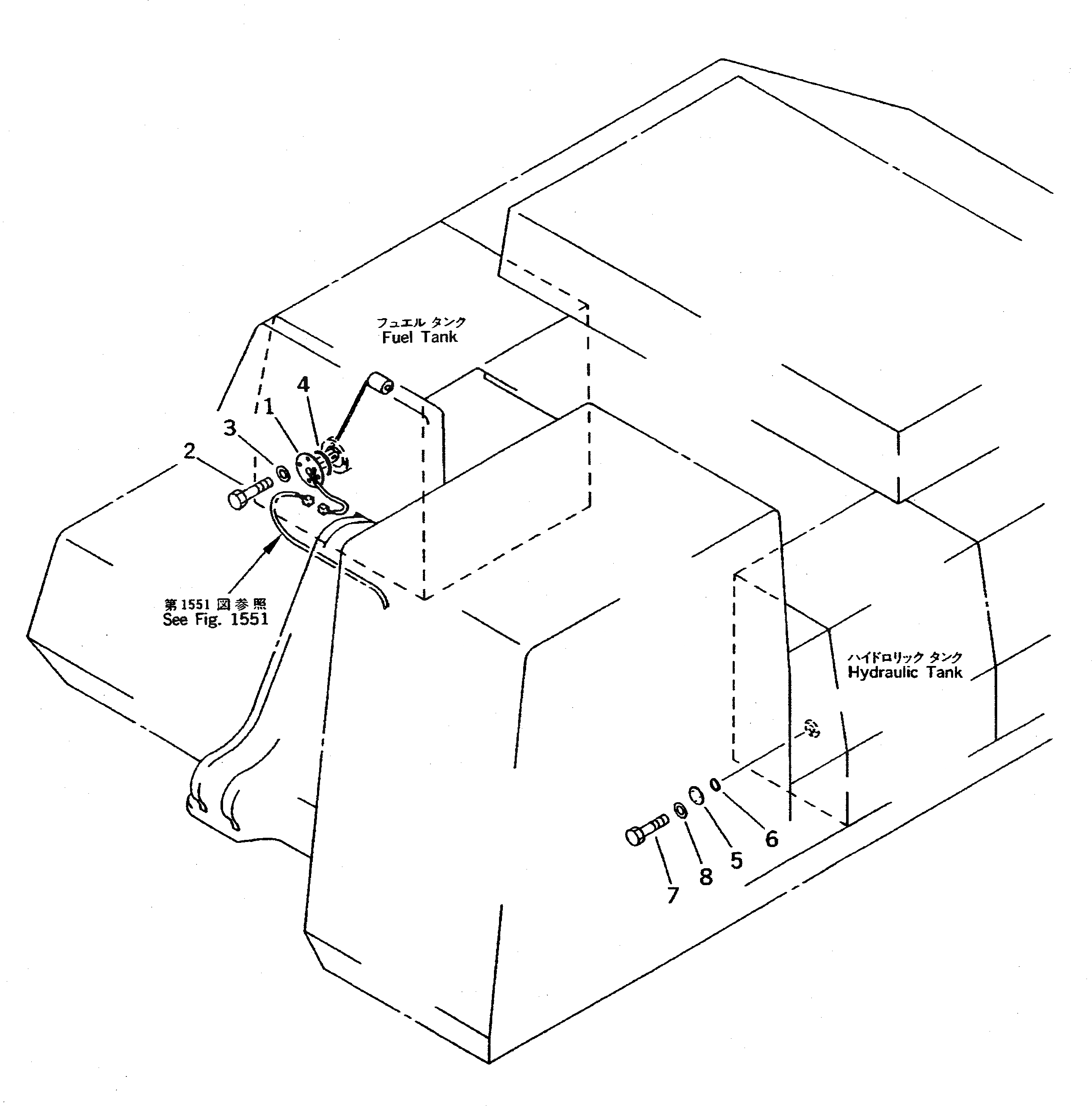 Схема запчастей Komatsu PC400-5D - УРОВЕНЬ ДАТЧИК КОМПОНЕНТЫ ДВИГАТЕЛЯ И ЭЛЕКТРИКА