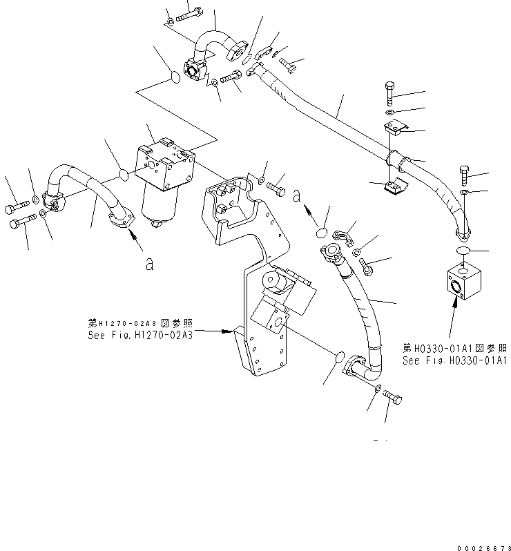 Схема запчастей Komatsu PC400-7 - АКТУАТОР ТРУБЫ (ВОЗВРАТ.) ( АКТУАТОР) (СПЕЦ-Я -40С) ГИДРАВЛИКА