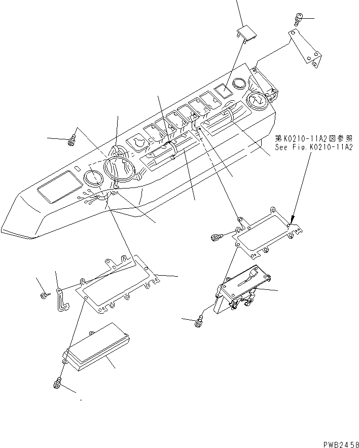 Схема запчастей Komatsu PC400LC-6 - КАБИНА (ПАНЕЛЬ) (Э/ПРОВОДКА) (С ОБОГРЕВ-ЛЕМ) КАБИНА ОПЕРАТОРА И СИСТЕМА УПРАВЛЕНИЯ