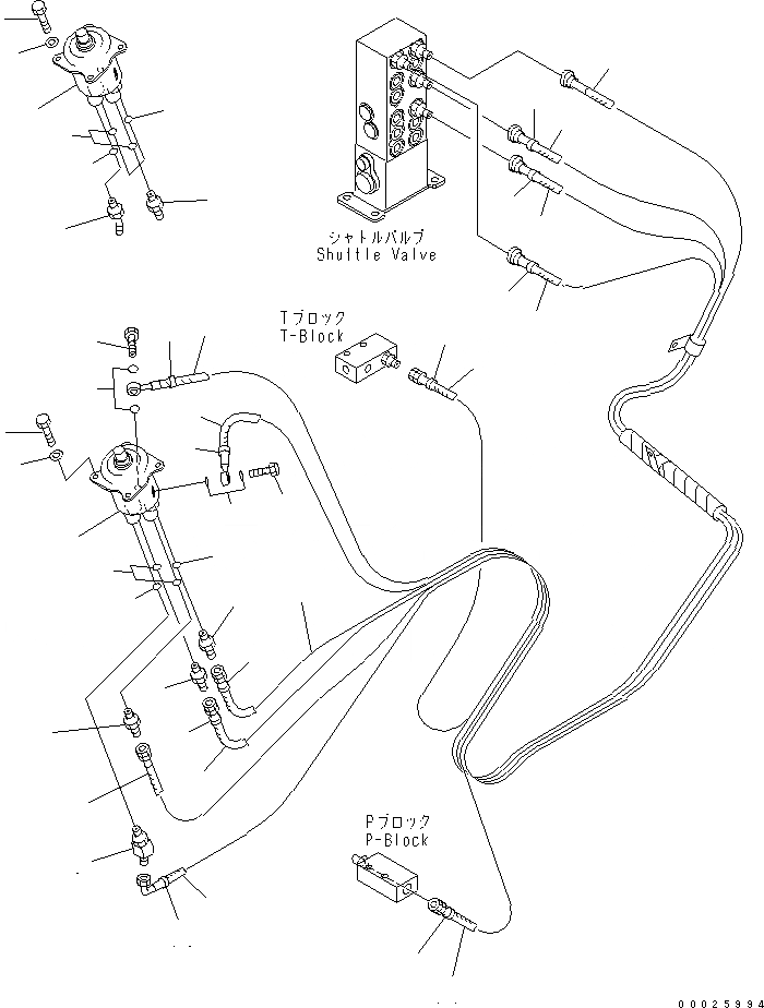 Схема запчастей Komatsu PC400LC-6Z - ОСНОВН. КОНСТРУКЦИЯ (РАБОЧАЯ ЛИНИЯ PPC) (ДЛЯ PIPE LOOPER)(№9-) КАБИНА ОПЕРАТОРА И СИСТЕМА УПРАВЛЕНИЯ