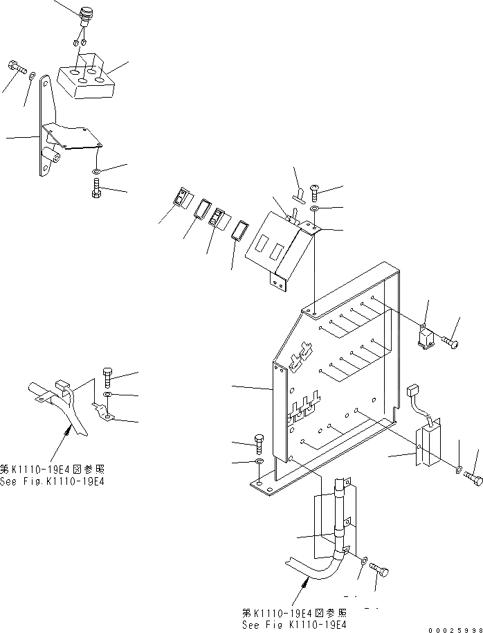 Схема запчастей Komatsu PC400LC-6Z - ОСНОВН. КОНСТРУКЦИЯ (МОНИТОР ОСВЕЩЕНИЕ И КОРПУС) (ДЛЯ PIPE LOOPER)(№9-) КАБИНА ОПЕРАТОРА И СИСТЕМА УПРАВЛЕНИЯ