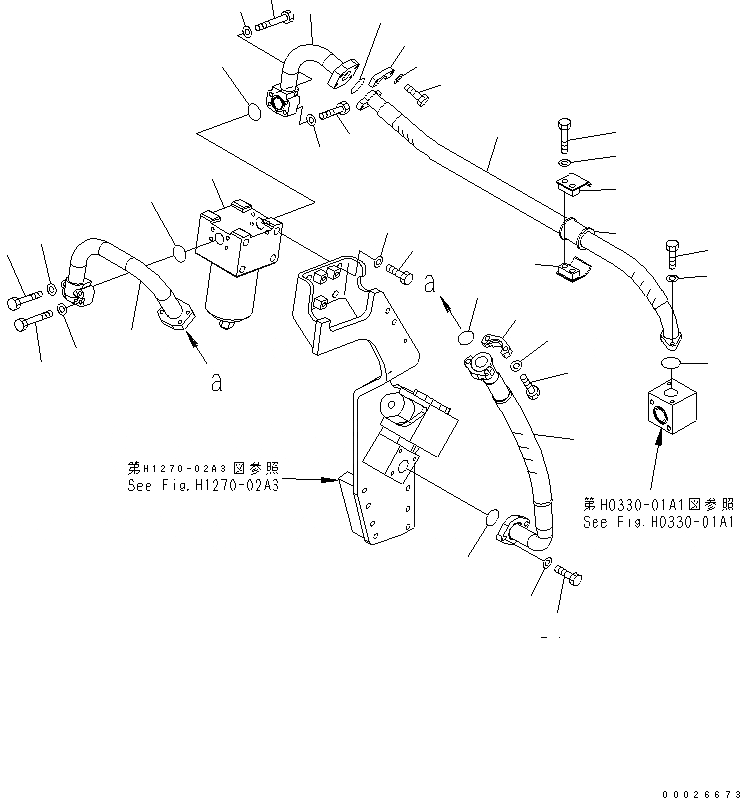 Схема запчастей Komatsu PC400LC-7 - АКТУАТОР ТРУБЫ (ВОЗВРАТ.) ( АКТУАТОР) (СПЕЦ-Я -40С) ГИДРАВЛИКА