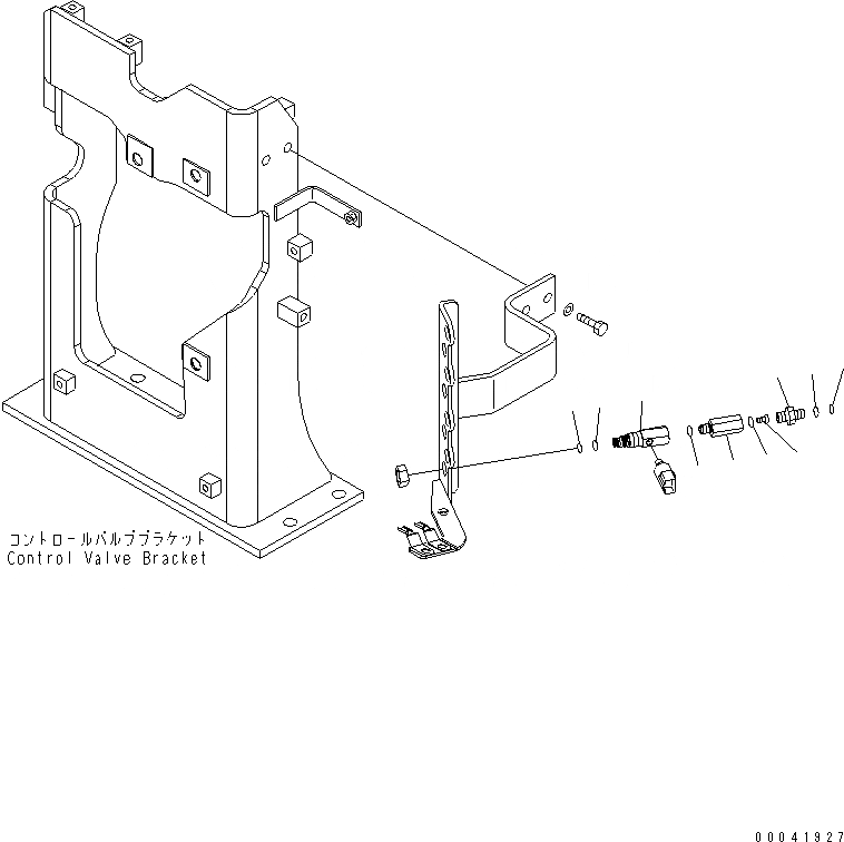 Схема запчастей Komatsu PC400LC-7 - СОЛЕНОИДНЫЙ КЛАПАН ТРУБЫ (ПЕРЕКЛЮЧАТЕЛЬ ДАВЛЕНИЯКОРПУС) (ДЛЯ ПОГРУЗ.) (СПЕЦ-Я -40С)(№7-) ГИДРАВЛИКА