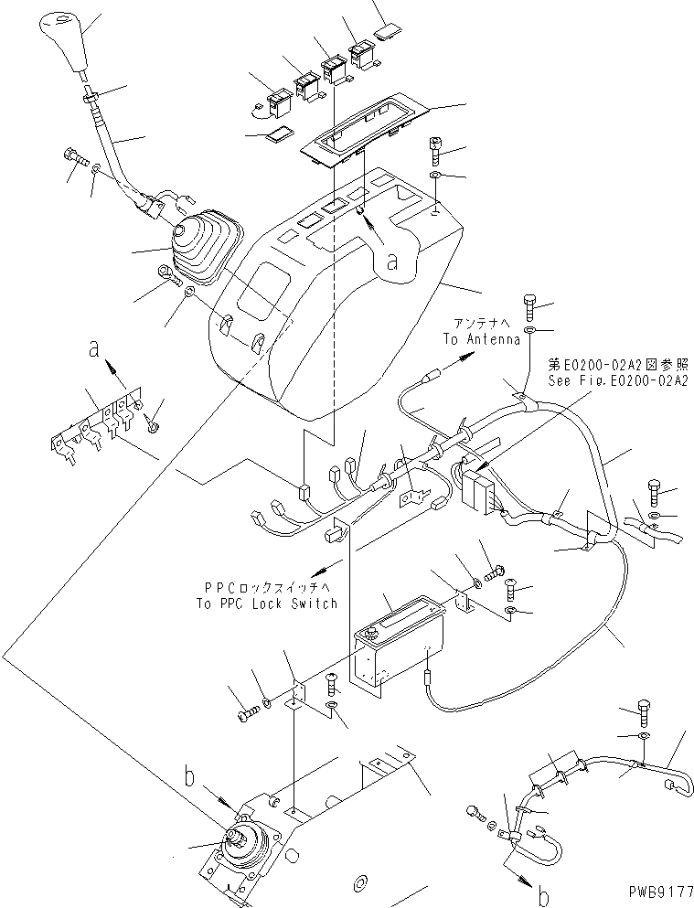 Схема запчастей Komatsu PC400ST-6 - ЛЕВ. СТОЙКА (СТОЙКА И ЗАДН. КРЫШКА) (ПОГРУЗ.)(№-) КАБИНА ОПЕРАТОРА И СИСТЕМА УПРАВЛЕНИЯ