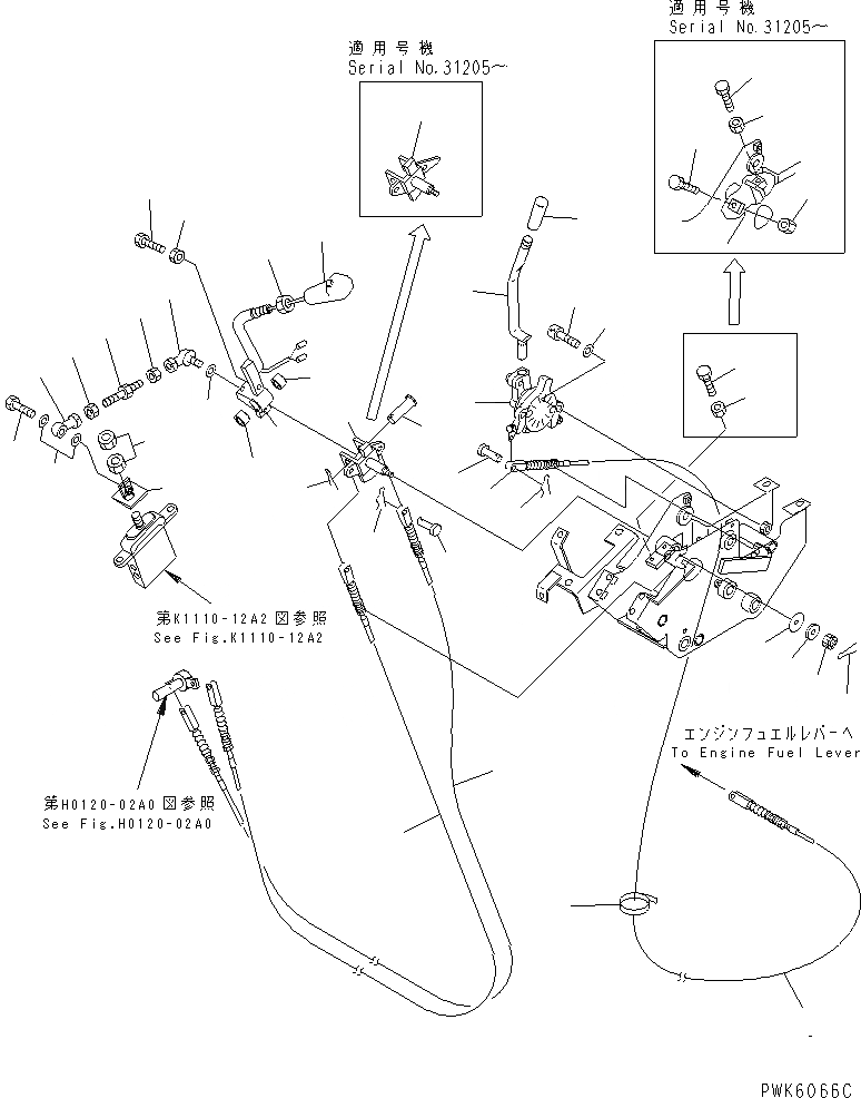 Схема запчастей Komatsu PC40R-8 - ОСНОВН. КОНСТРУКЦИЯ (FULE И ОТВАЛ УПРАВЛ-Е) (ДЛЯ PAT И НАВЕСН. ОБОРУД) КАБИНА ОПЕРАТОРА И СИСТЕМА УПРАВЛЕНИЯ