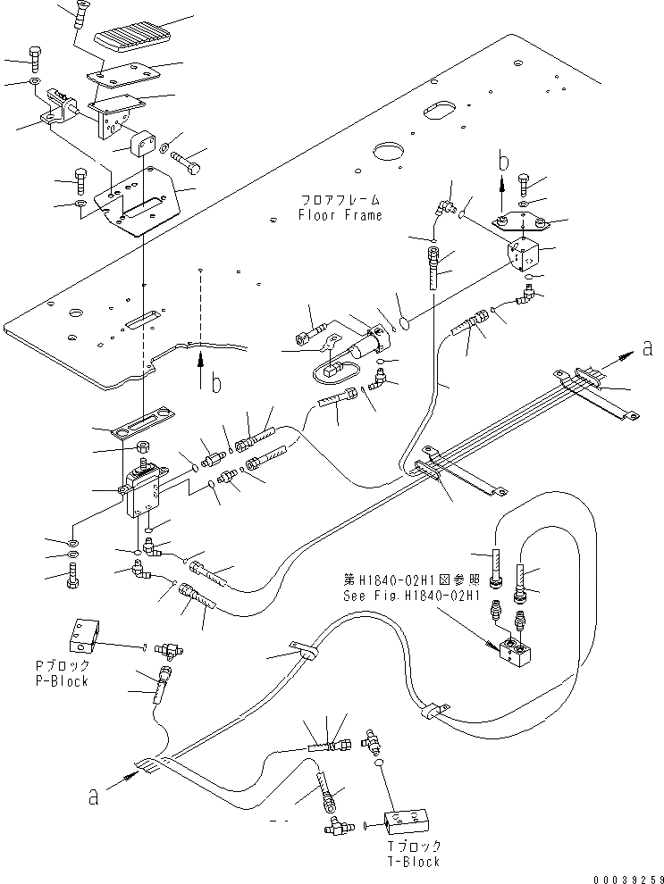 Схема запчастей Komatsu PC450-7K-E0 - ОСНОВН. КОНСТРУКЦИЯ (КАБИНА) (УПРАВЛ. НАВЕСН. ОБОРУД.) ( АКТУАТОР) КАБИНА ОПЕРАТОРА И СИСТЕМА УПРАВЛЕНИЯ