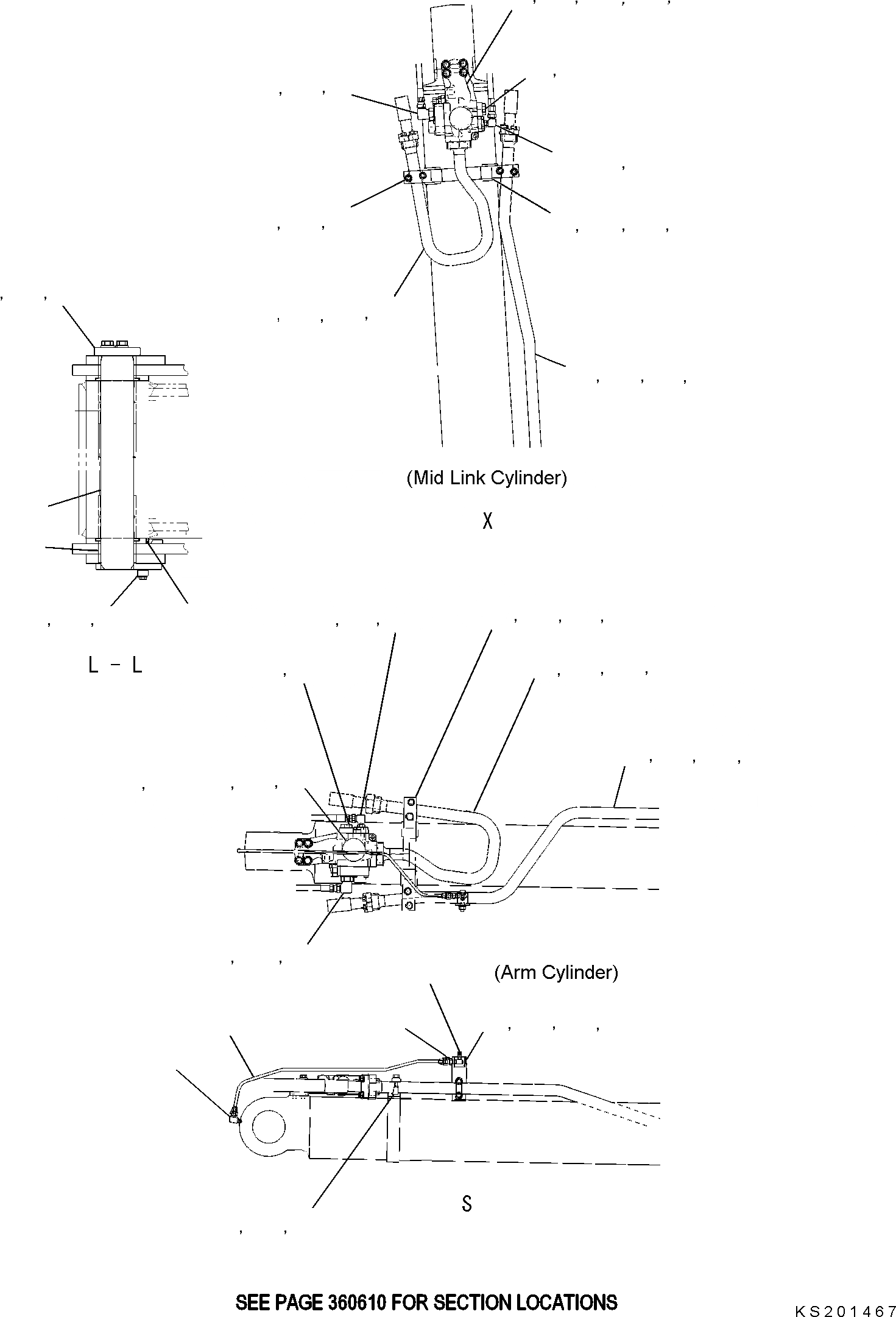 Схема запчастей Komatsu PC450LC-8K HIGH REACH DEMOLITION - 3-Я СТРЕЛА FASTER ТРУБЫ И СОЕДИНИТЕЛЬН. ЗВЕНО ЦИЛИНДР (№K9-UP) TABLE OF CONTENTS PC-8 ВЫС. REACH РАЗРУШ. ЗДАНИЙ