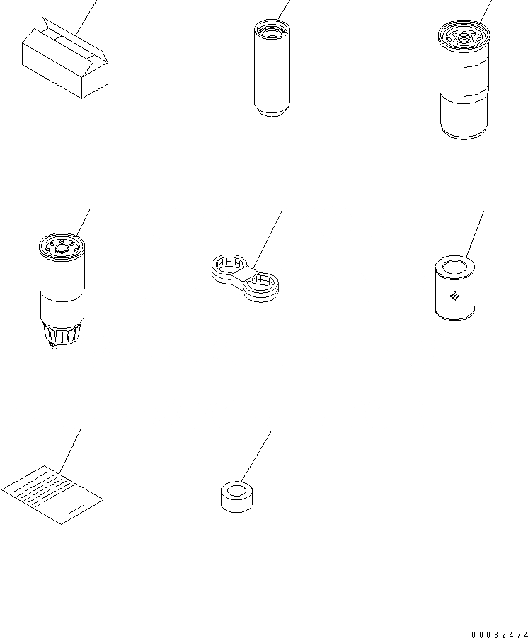 Схема запчастей Komatsu PC450LC-8 - ЗАП. ЧАСТИ V АКСЕССУАРЫ