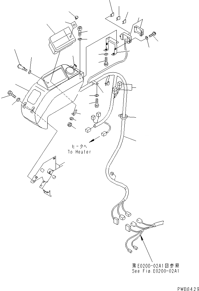 Схема запчастей Komatsu PC450LC-6Z - ОСНОВН. КОНСТРУКЦИЯ (ПРАВ. СТОЙКА) (СТОЙКА¤ РАМА И РЕГУЛЯТОР)(№-) КАБИНА ОПЕРАТОРА И СИСТЕМА УПРАВЛЕНИЯ