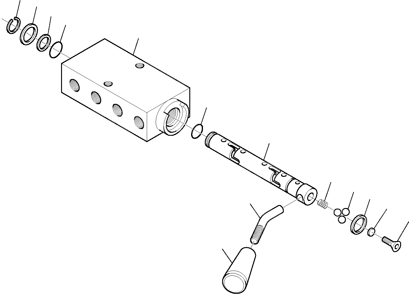Схема запчастей Komatsu PC45R-8 - КЛАПАН (PATTERN CHANGE) УПРАВЛ-Е РАБОЧИМ ОБОРУДОВАНИЕМ