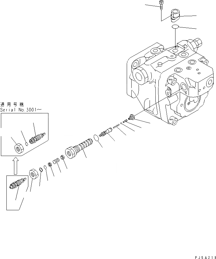 Схема запчастей Komatsu PC45MR-1 - ОСНОВН. НАСОС (/) (КОНДИЦ. ВОЗДУХА) ОСНОВН. КОМПОНЕНТЫ И РЕМКОМПЛЕКТЫ