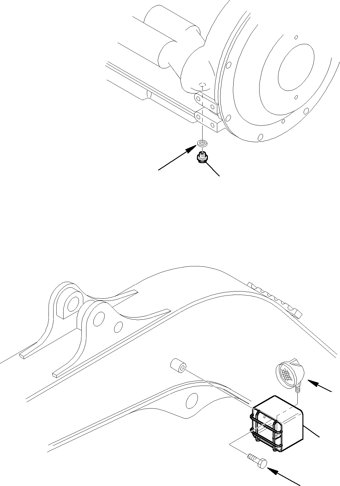 Схема запчастей Komatsu PC45R-8 - АКСЕССУАРЫ (TBG ВЕРСИЯ) МАРКИРОВКА