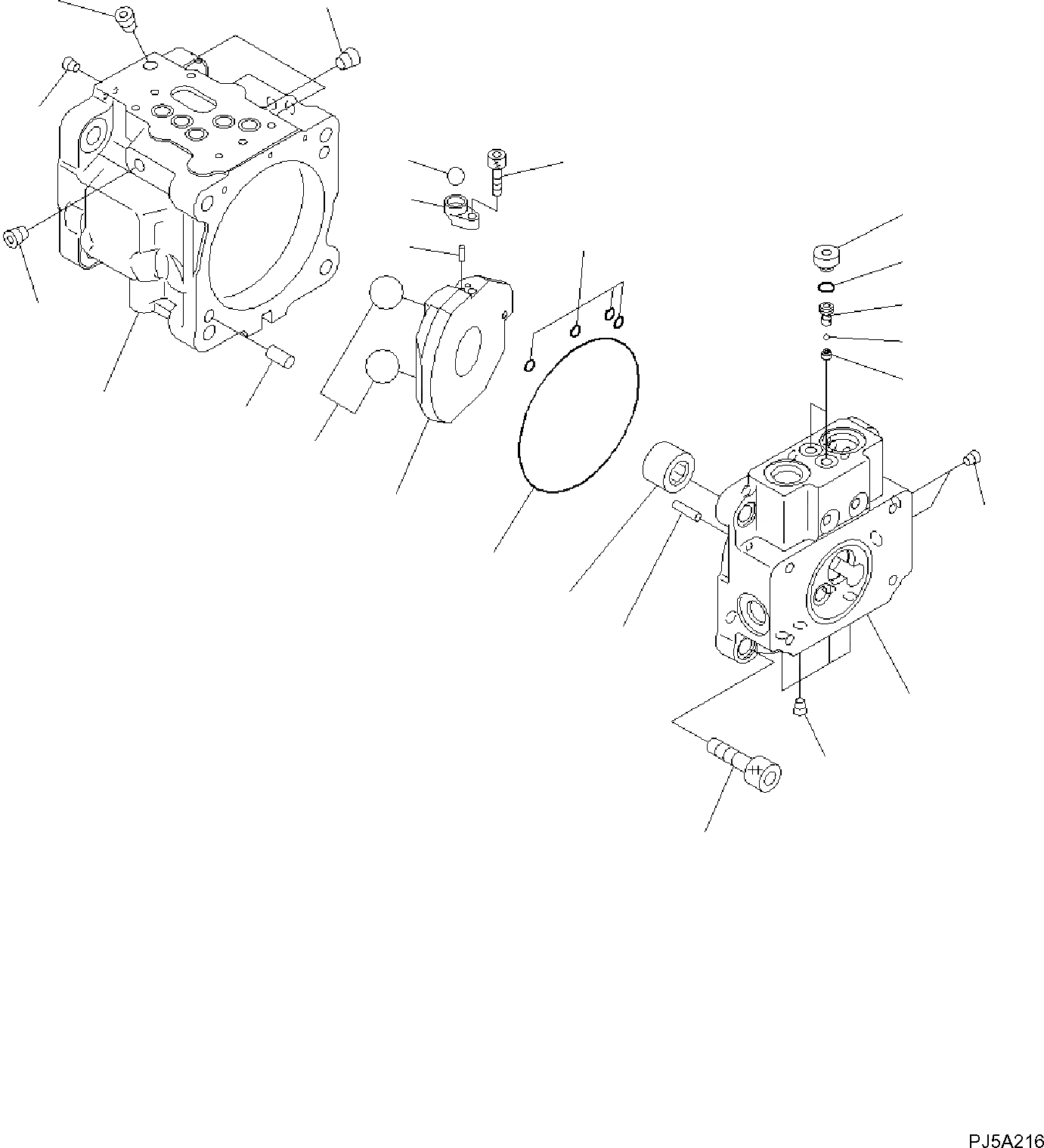 Схема запчастей Komatsu PC50MR-2 - ГИДР. НАСОС. (/) РАБОЧЕЕ ОБОРУДОВАНИЕ ГИДРАВЛИКА