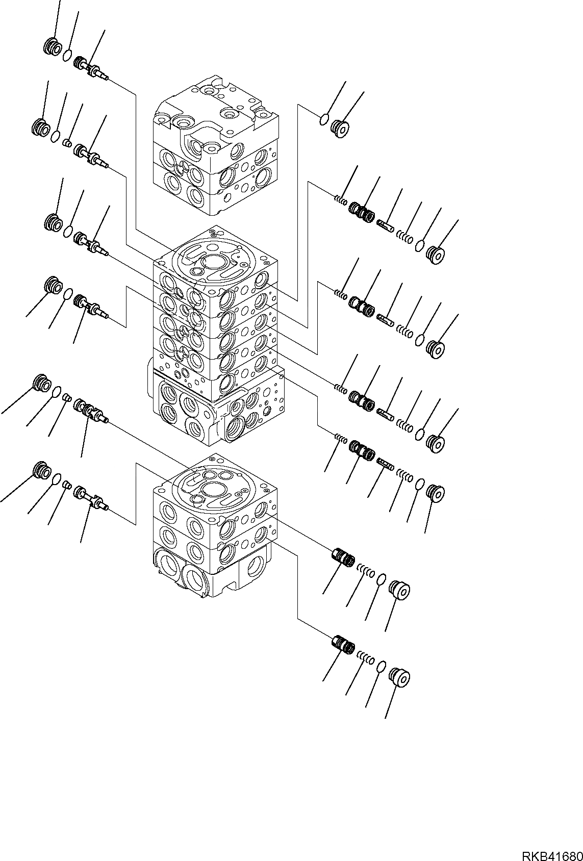 Схема запчастей Komatsu PC50MR-2 - УПРАВЛЯЮЩ. КЛАПАН (/) РАБОЧЕЕ ОБОРУДОВАНИЕ ГИДРАВЛИКА