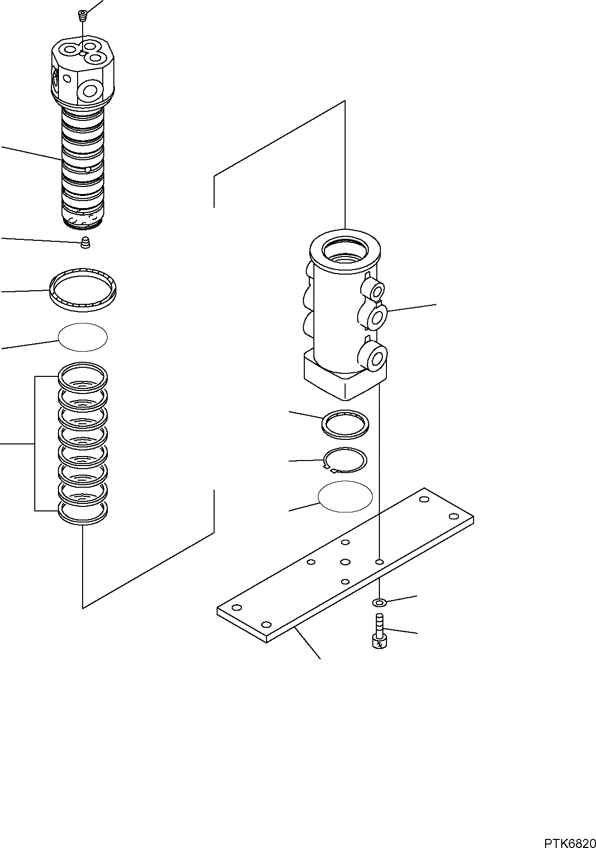 Схема запчастей Komatsu PC50MR-2 - ПОВОРОТНОЕ СОЕДИНЕНИЕ (SUPPLIER KOMATSU) РАБОЧЕЕ ОБОРУДОВАНИЕ ГИДРАВЛИКА