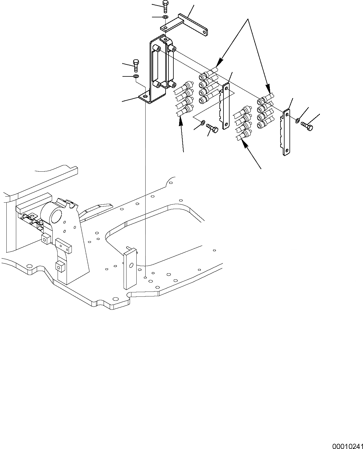 Схема запчастей Komatsu PC50MR-2 - ГИДРОЛИНИЯ (СЕРВОУПРАВЛ. ЛИНИЯ) (/) РАБОЧЕЕ ОБОРУДОВАНИЕ ГИДРАВЛИКА