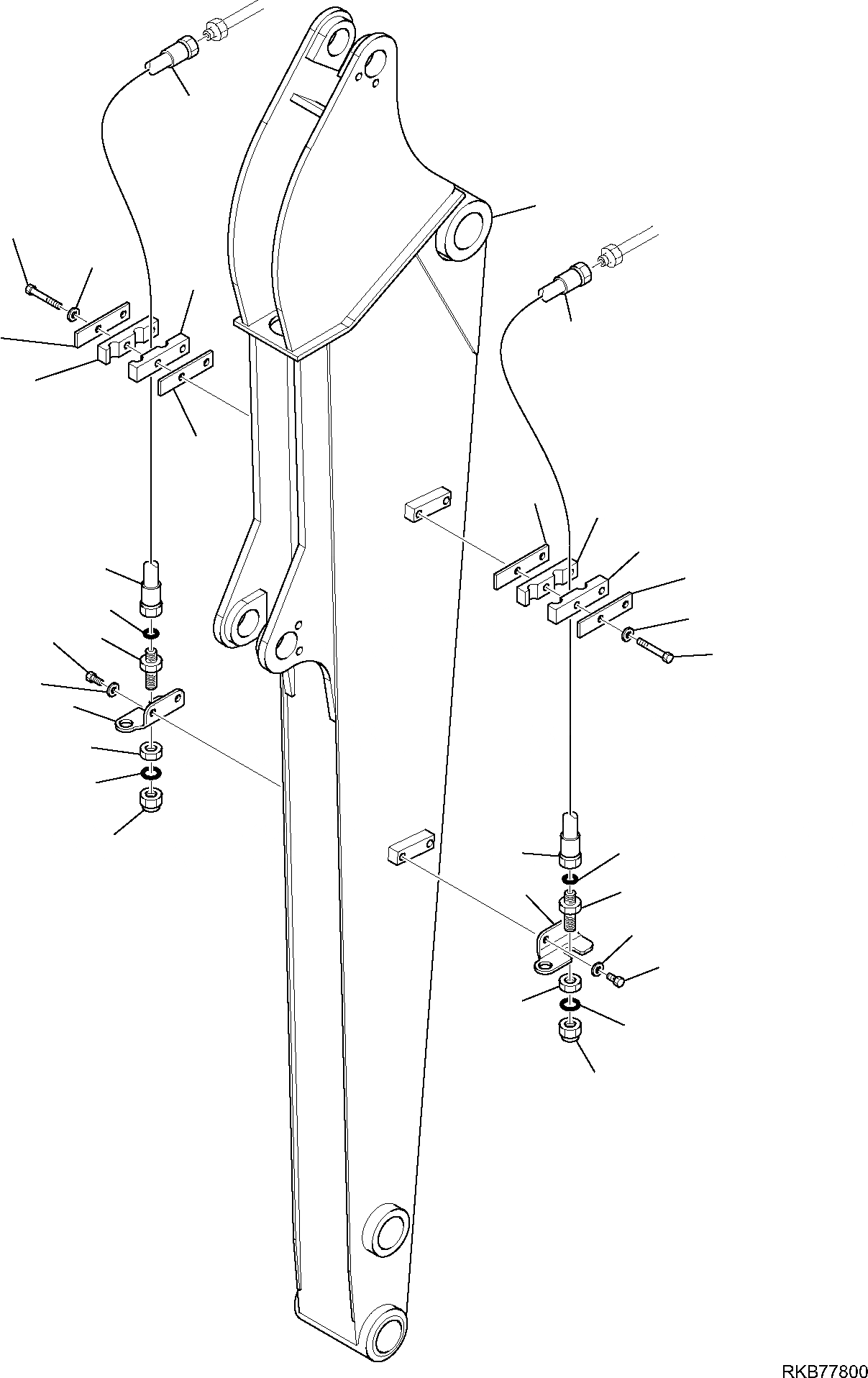 Схема запчастей Komatsu PC50MR-2 - ГИДРОЛИНИЯ (НАВЕСНОЕ ОБОРУД-Е) (/) (HE SERVICE СПЕЦ-Я.) РАБОЧЕЕ ОБОРУДОВАНИЕ ГИДРАВЛИКА