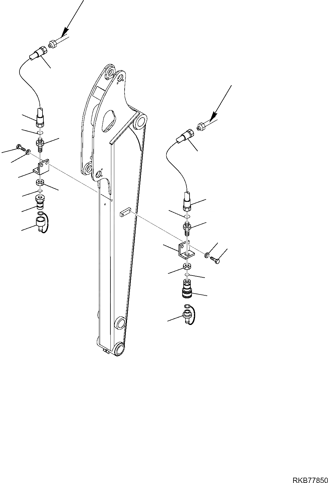 Схема запчастей Komatsu PC50MR-2 - ГИДРОЛИНИЯ (НАВЕСНОЕ ОБОРУД-Е) (/) (HERTZ СПЕЦ-Я.) РАБОЧЕЕ ОБОРУДОВАНИЕ ГИДРАВЛИКА