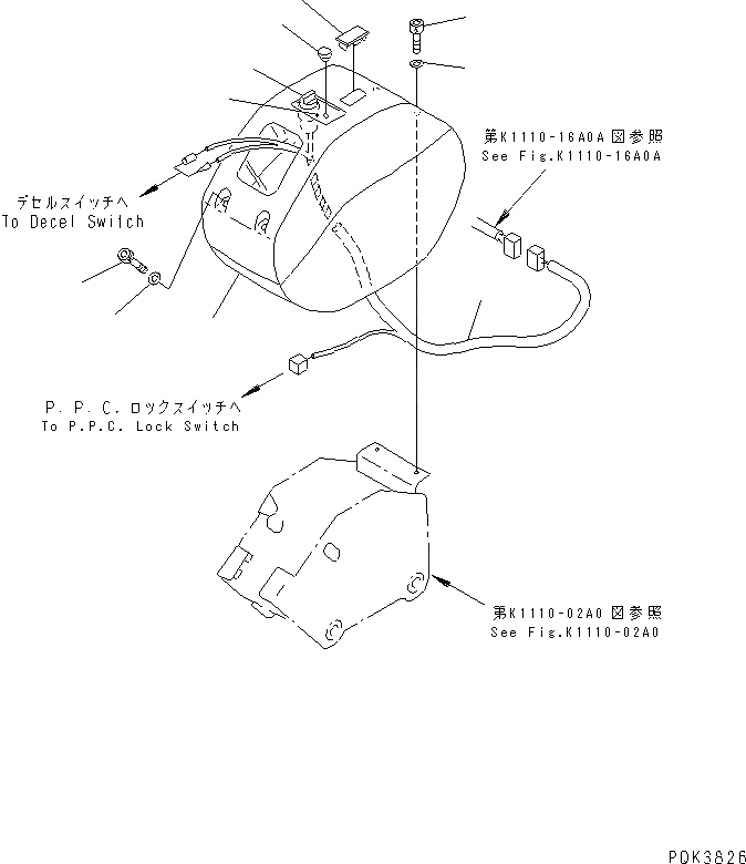 Схема запчастей Komatsu PC50UUM-2 - ОСНОВН. КОНСТРУКЦИЯ (КРЫШКАЛЕВ.) (НАВЕС) КАБИНА ОПЕРАТОРА И СИСТЕМА УПРАВЛЕНИЯ