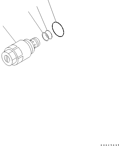 Схема запчастей Komatsu PC600-8 - КЛАПАН БЕЗОПАСНОСТИ (ДЛЯ ПРОТИВОВЕС REMOVER) ОСНОВН. КОМПОНЕНТЫ И РЕМКОМПЛЕКТЫ