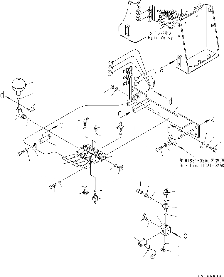 Схема запчастей Komatsu PC600LC-6K - СОЛЕНОИДНЫЙ КЛАПАН (СОЛЕНОИД И КЛАПАН EPC) ГИДРАВЛИКА