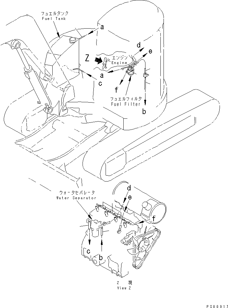 Схема запчастей Komatsu PC70FR-1 - ЧАСТИ ДЛЯ ПЕРИОДИЧ. ЗАМЕНЫ (/) (ТОПЛИВН. ШЛАНГИ) ЧАСТИ BOOK
