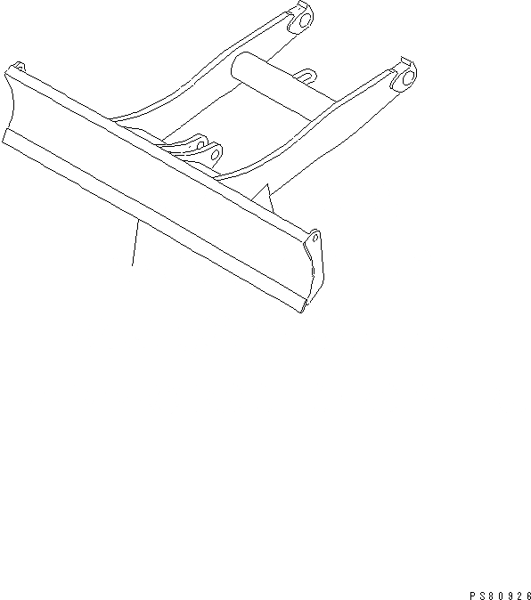 Схема запчастей Komatsu PC70FR-1 - ОТВАЛ ЧАСТИ BOOK