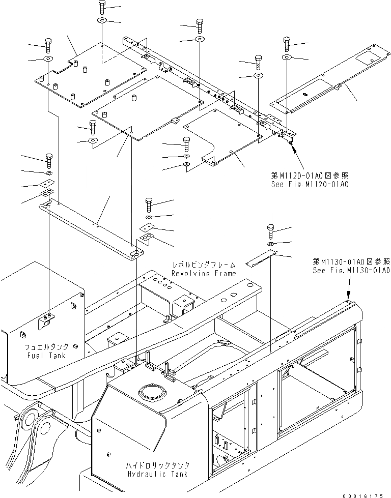 Схема запчастей Komatsu PC750-7 - КРЫШКА(КАБИНА) (МОРОЗОУСТОЙЧИВ. СПЕЦИФ-Я) ЧАСТИ КОРПУСА