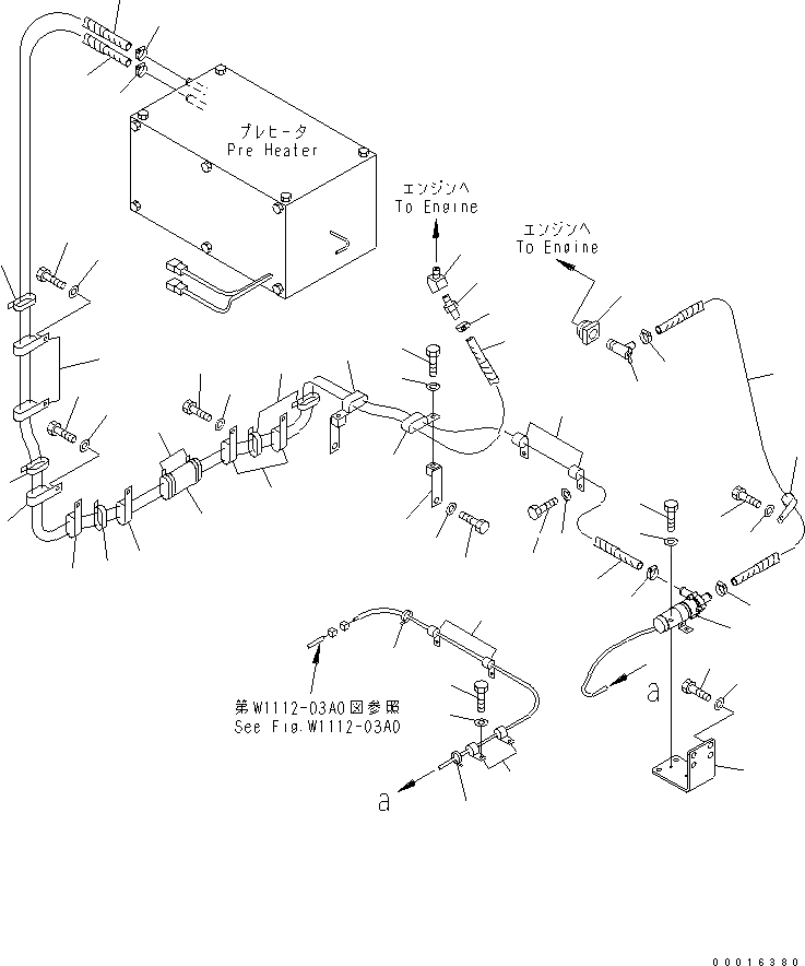 Схема запчастей Komatsu PC750SE-7 - МОРОЗОУСТОЙЧИВ. СПЕЦ-Я СПЕЦ-Я. (ВОДЯНАЯ ПОМПА ТРУБЫ) РАЗНОЕ