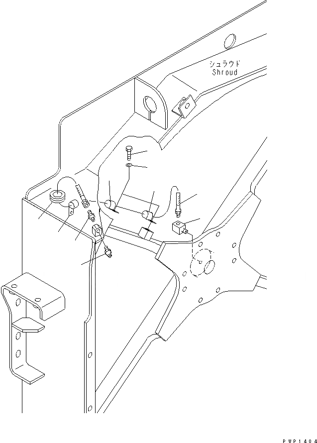 Схема запчастей Komatsu PC750SE-6K-LS - ОХЛАЖД-Е (ШКИВ ВЕНТИЛЯТОРА СМАЗКА)(№K-) СИСТЕМА ОХЛАЖДЕНИЯ