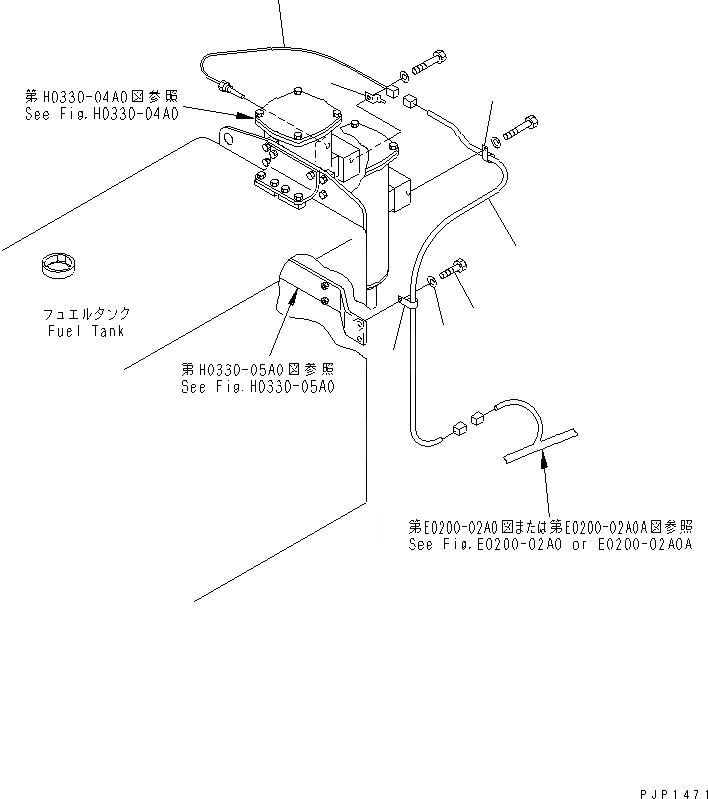 Схема запчастей Komatsu PC750SE-6K - ОСНОВН. КЛАПАН ВОЗВРАТ. ТРУБЫ (ДАТЧИК)(№K-K999) ГИДРАВЛИКА