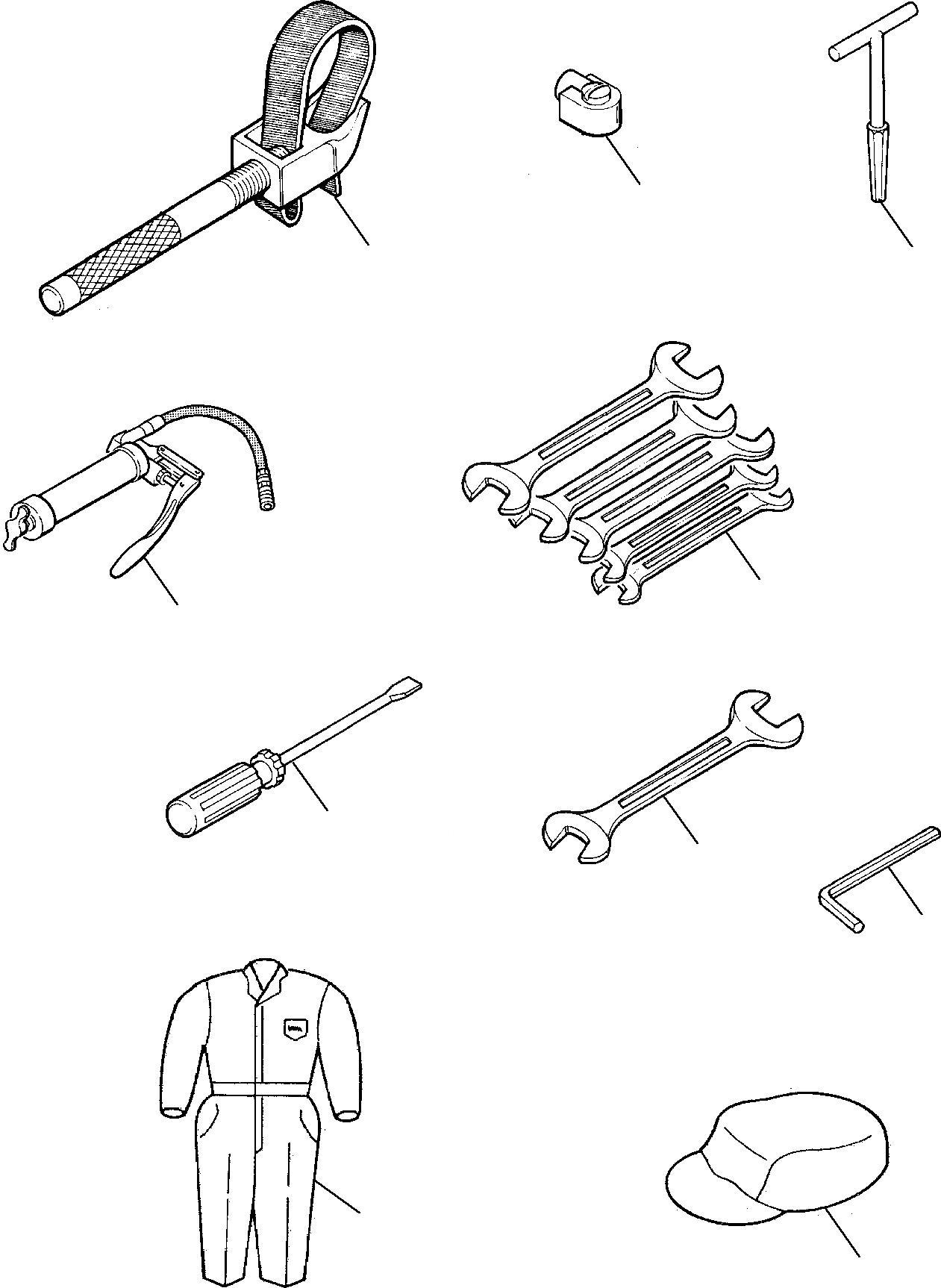 Схема запчастей Komatsu PC75-1 - ИНСТРУМЕНТ МАРКИРОВКА