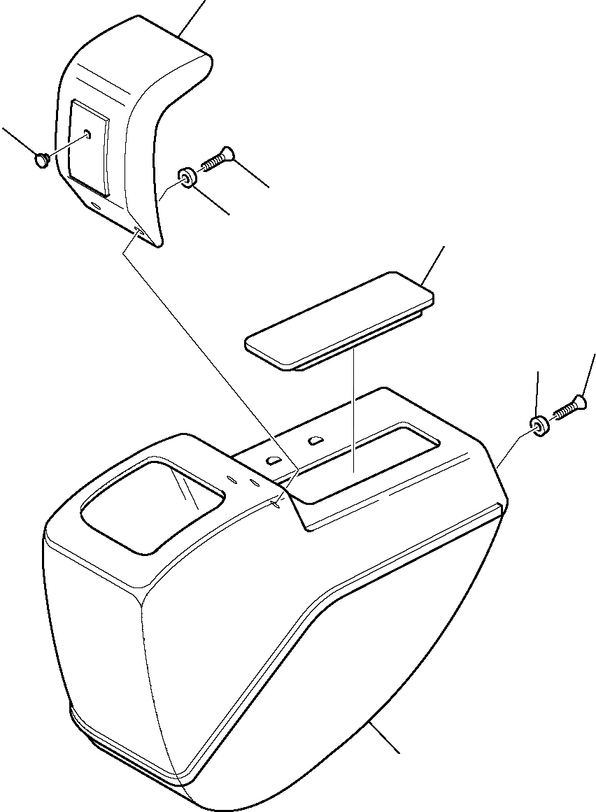 Схема запчастей Komatsu PC75R-2 USA - ЛЕВ. ПРИБОРНАЯ ПАНЕЛЬ КОМПОНЕНТЫ ДВИГАТЕЛЯ И ЭЛЕКТРИКА
