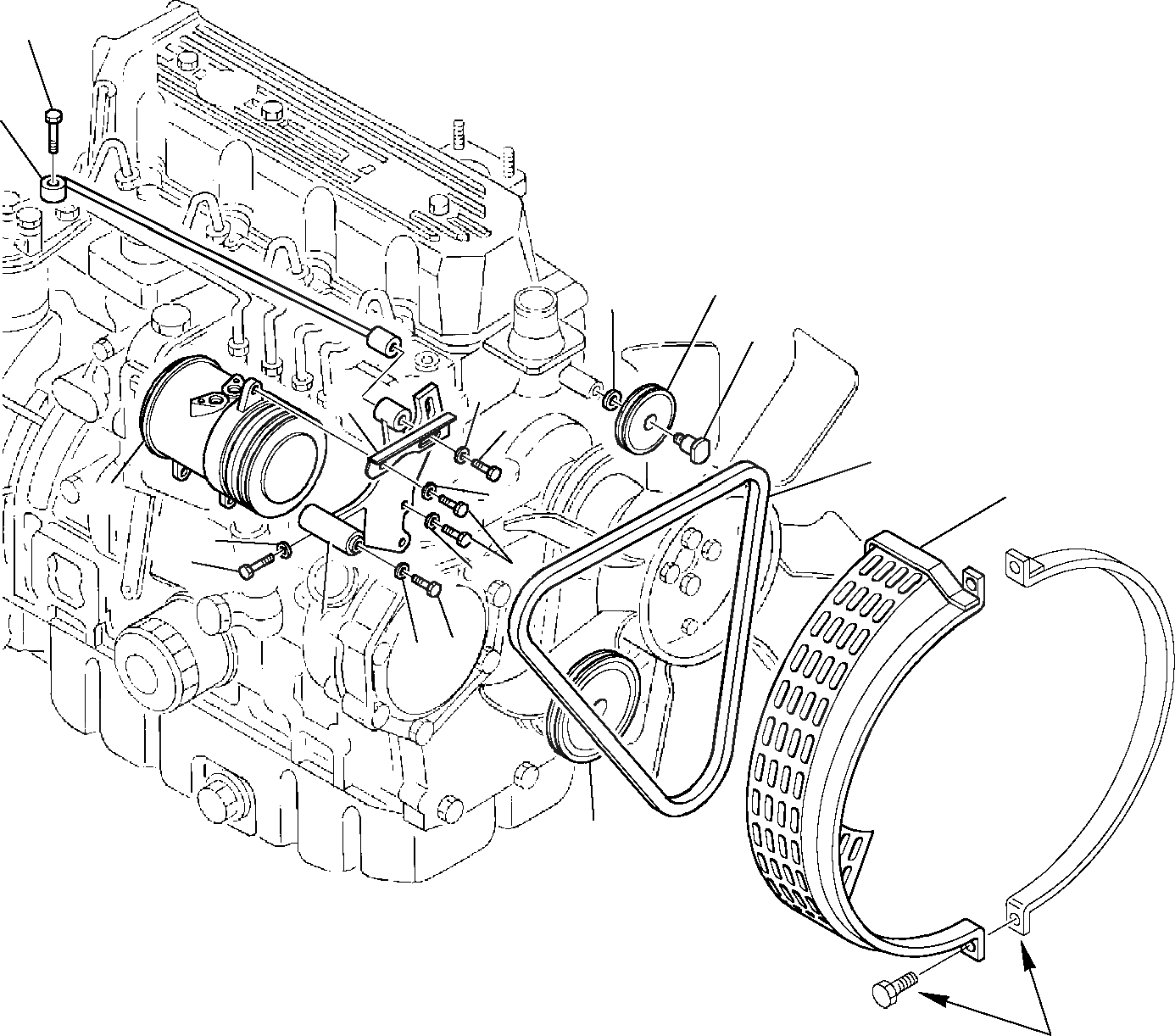 Схема запчастей Komatsu PC75R-2 PC75R-2HD - КОНДИЦ. СИСТЕМА (/7) ЧАСТИ КОРПУСА И КАБИНА