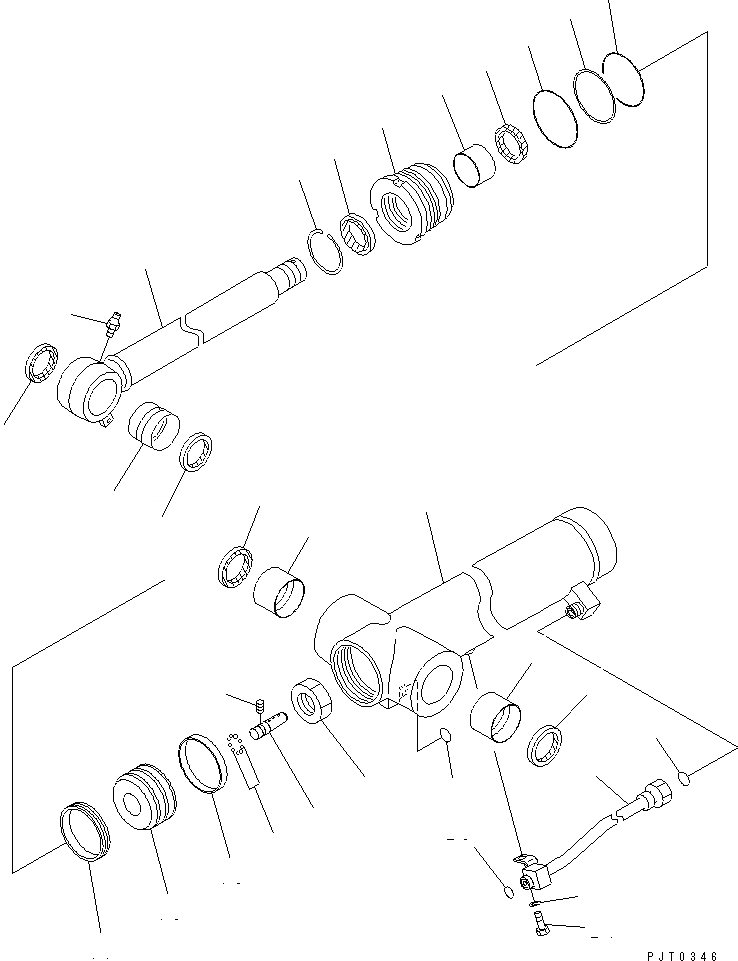 Схема запчастей Komatsu PC78UU-6 - ЦИЛИНДР РУКОЯТИ(РУКОЯТЬ CRANE СПЕЦ-Я.) (ВНУТР. ЧАСТИ) ОСНОВН. КОМПОНЕНТЫ И РЕМКОМПЛЕКТЫ